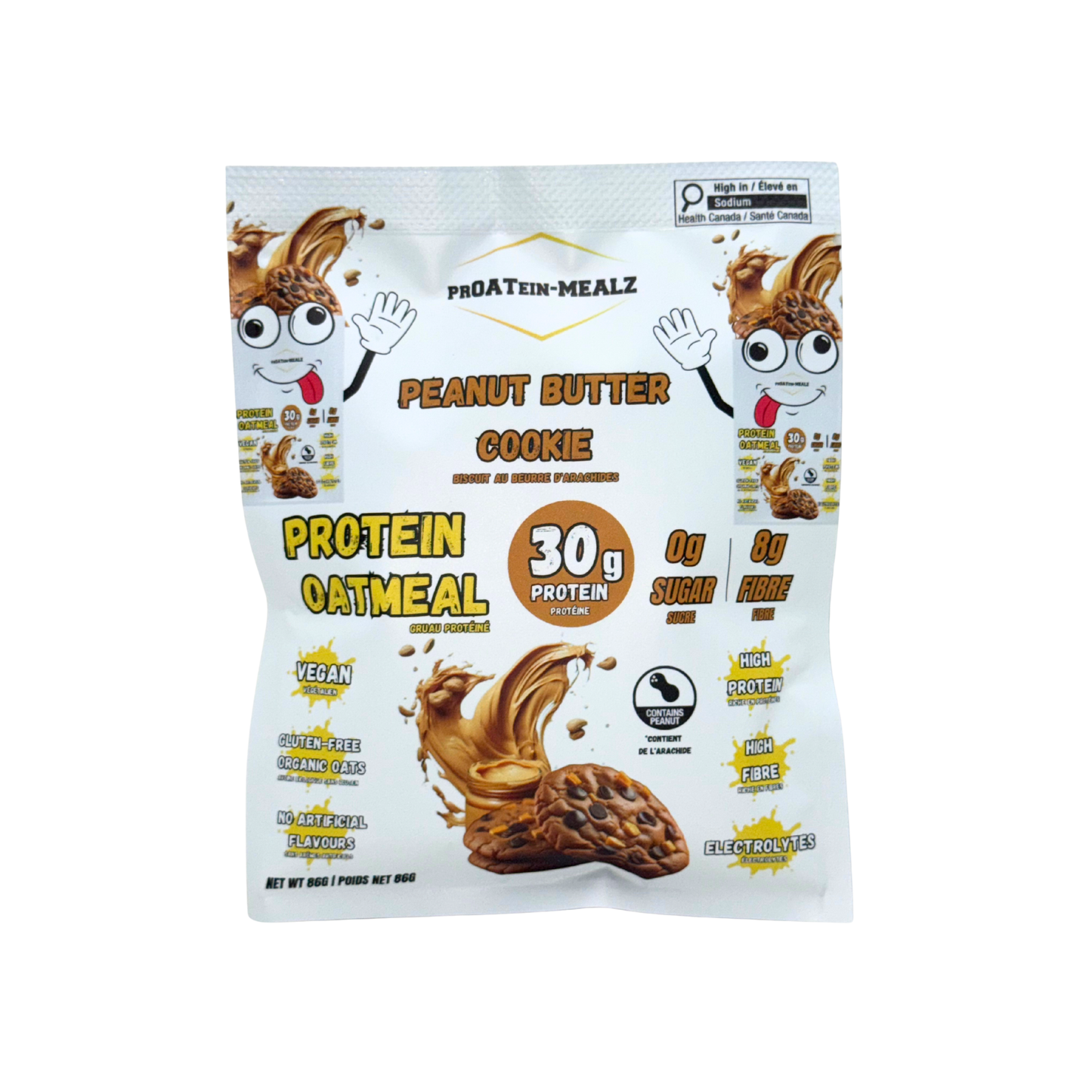 High Protein Oatmeal Single Packs