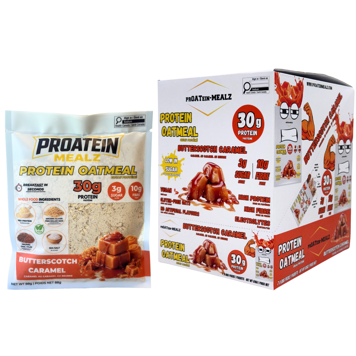 High Protein Oatmeal Box of 7
