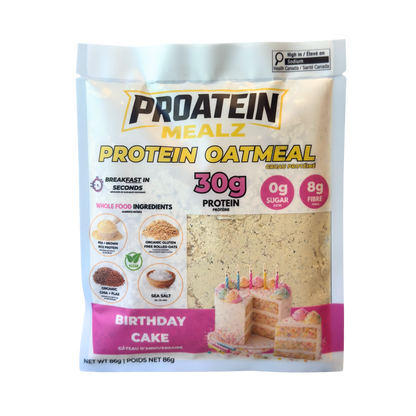 High Protein Oatmeal Single Packs