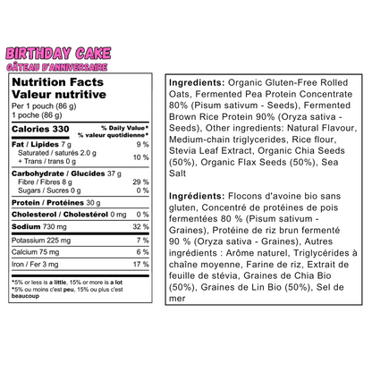 High Protein Oatmeal - Box of 7