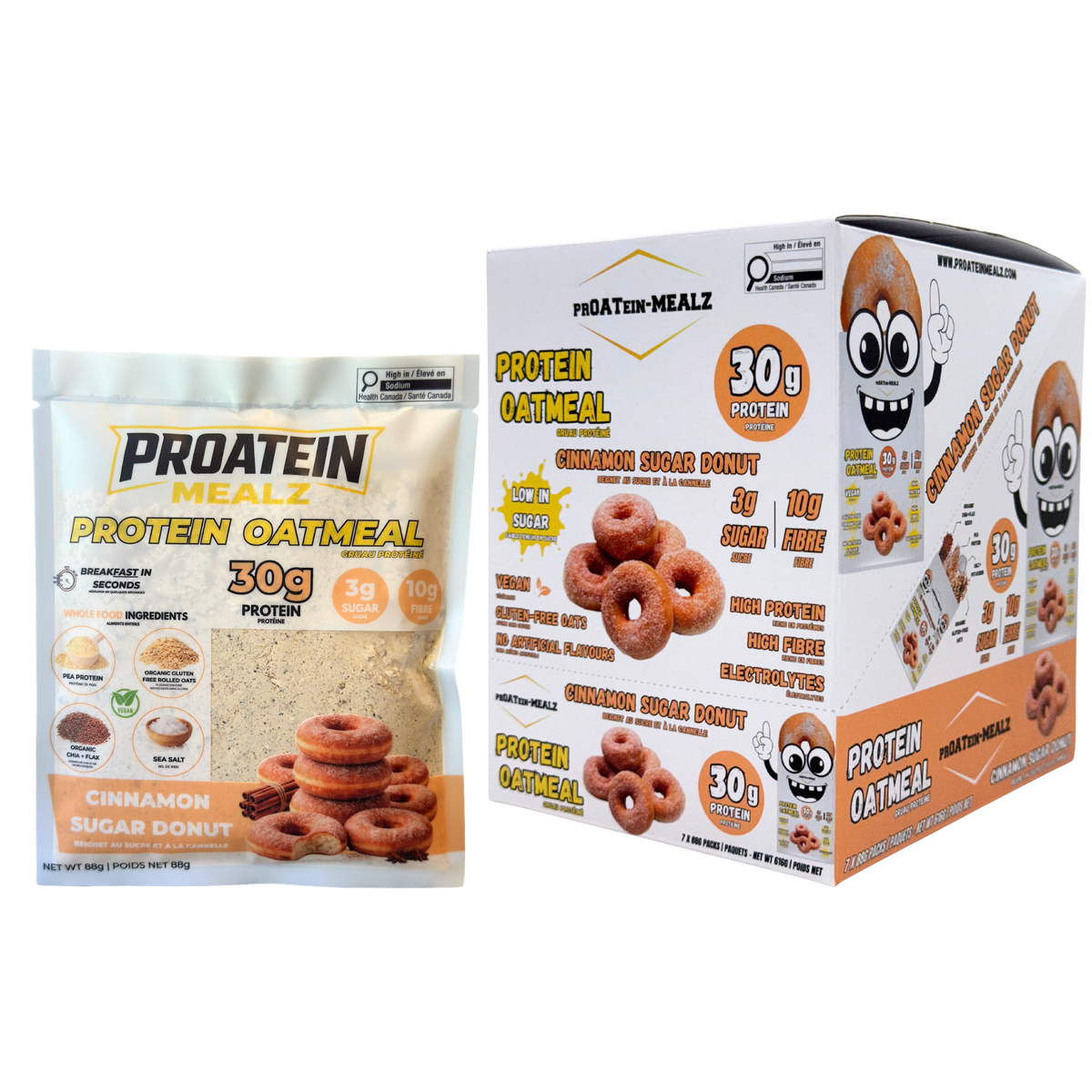 High Protein Oatmeal Box of 7