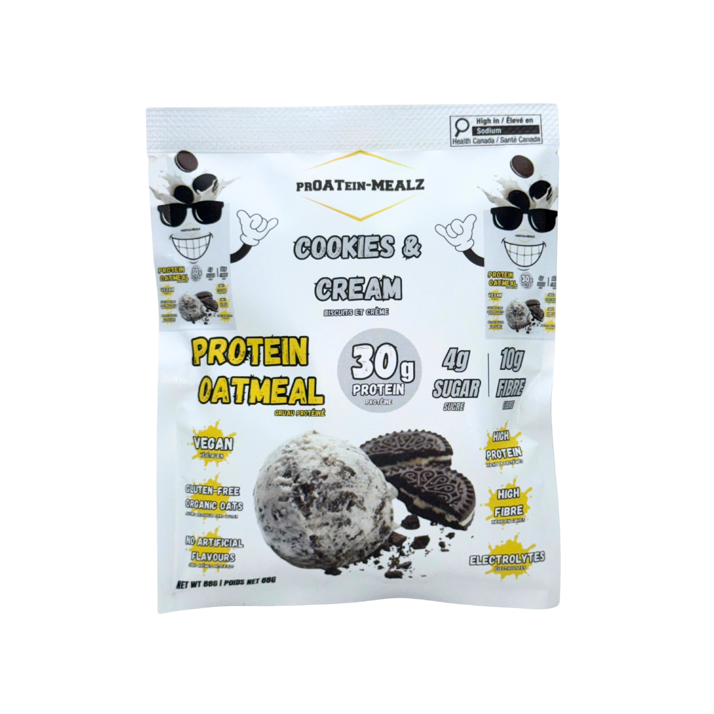 High Protein Oatmeal Single Packs