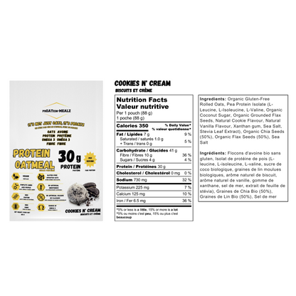 High Protein Oatmeal - Single Packs
