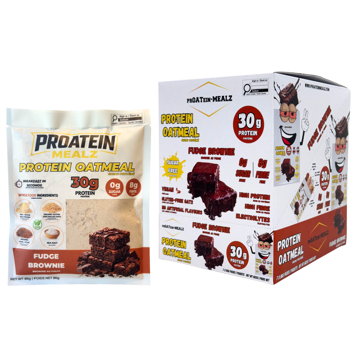 High Protein Oatmeal Box of 7