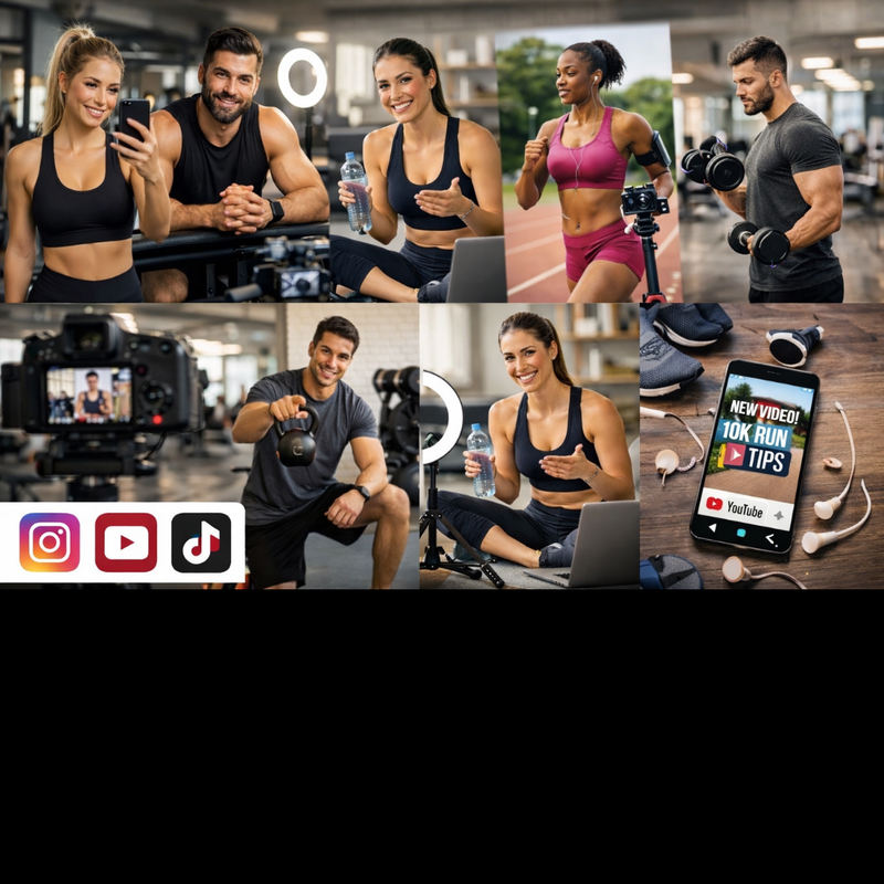 Fitness Influencers & Content Creators