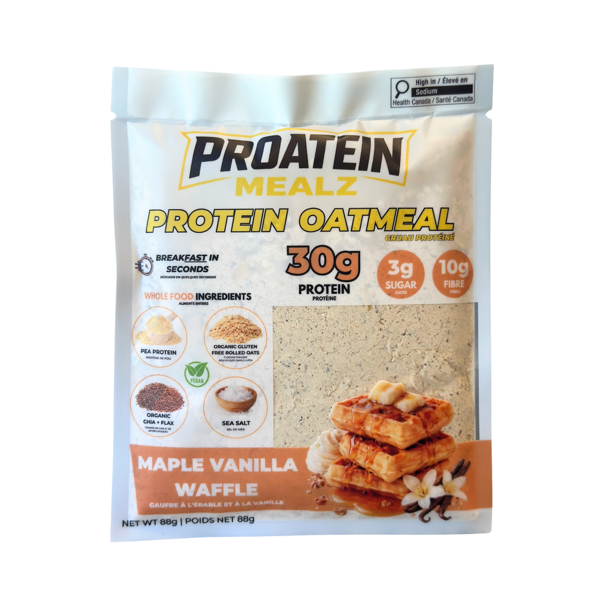 High Protein Oatmeal Single Packs