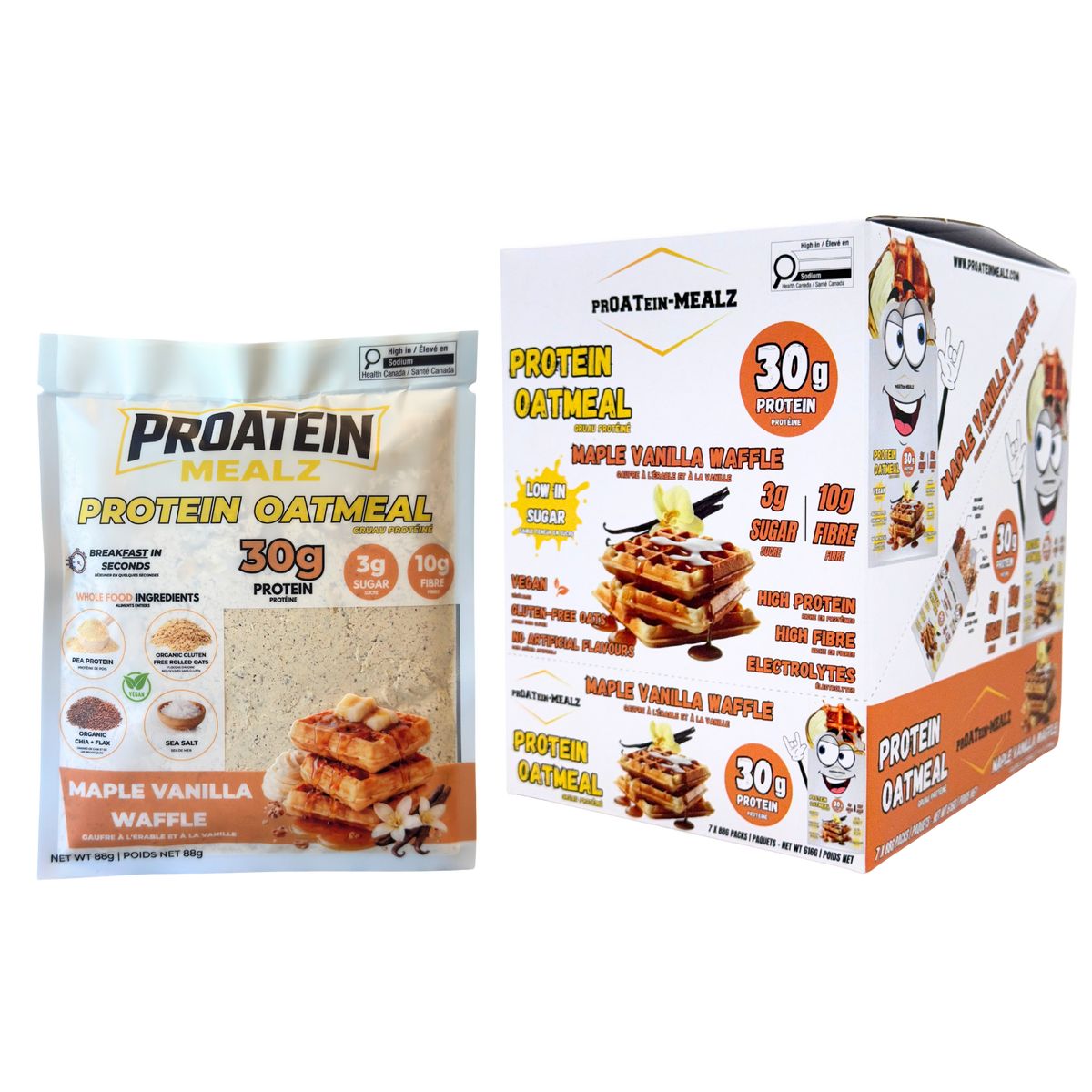 High Protein Oatmeal Box of 7