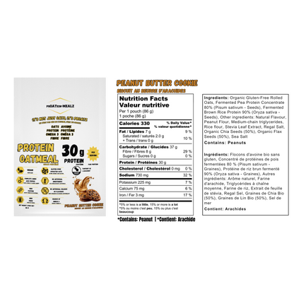 High Protein Oatmeal - Single Packs